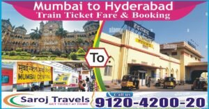Mumbai To Hyderabad Train Ticket Fare & Booking